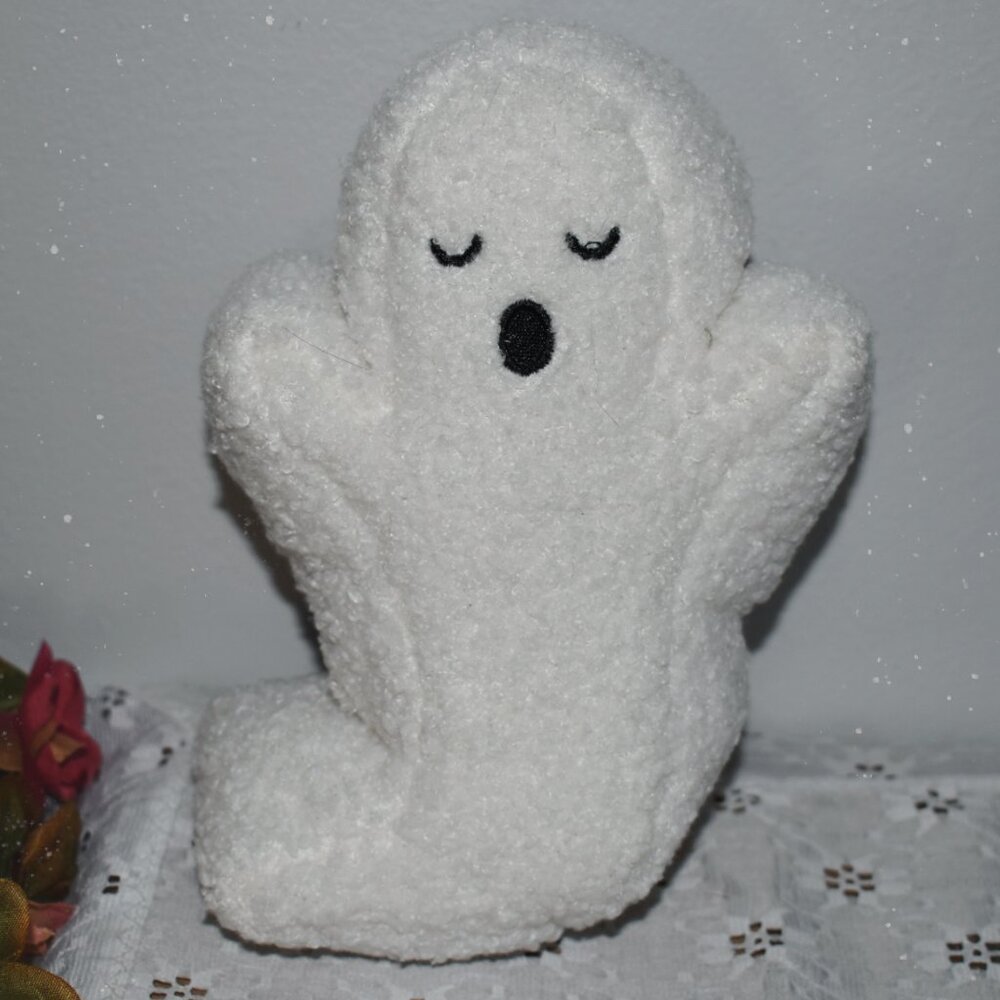 Harry Barker Small Plush Ghost Squeaker Fall Halloween Pet Dog Toy